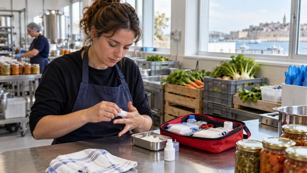 Trousse de secours agroalimentaire : sécurisez votre équipe